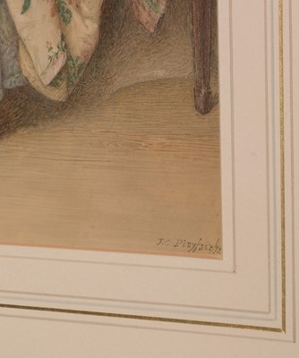 Lot 592 - James Charles Playfair - watercolour.