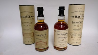 Lot 851 - 2 Balvenie whiskies