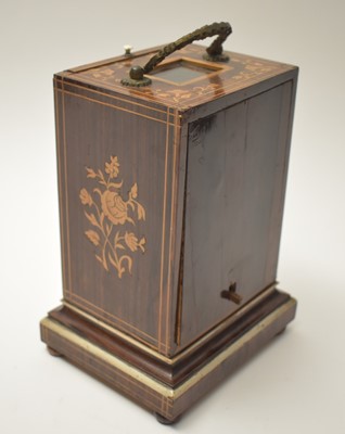 Lot 949 - Mantel clock by Martin Baskett