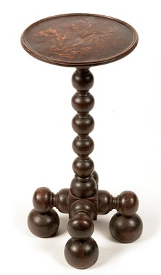 Lot 426 - 19th Century oak wine table