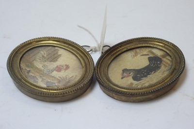 Lot 231 - Silk pictures