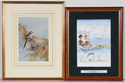 Lot 73 - After W* N* "Ginty" Bewick, and After Archibald Thorburn - two prints.