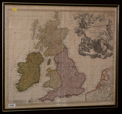 Lot 1189 - Johann Baptist Homann - map.