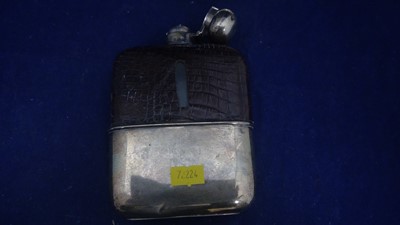 Lot 30 - Two hip flasks