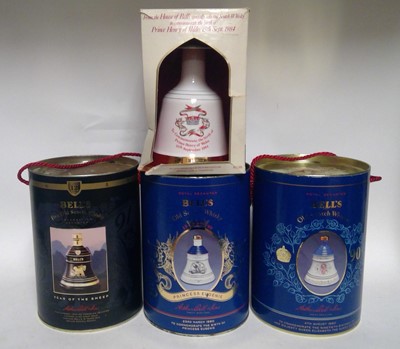 Lot 870 - Four Bells decanters, boxed