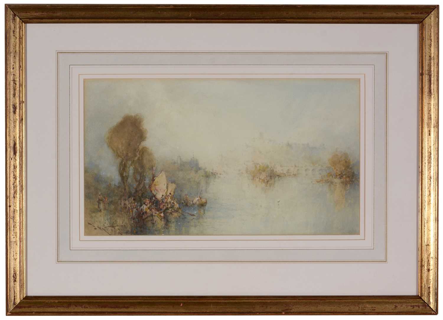 Lot 639 - Frank Wasley - watercolour.