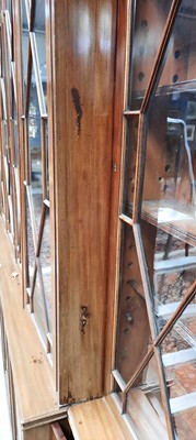 Lot 1161 - 19th Century mahogany breakfront bookcase