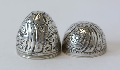 Lot 355 - Silver nutmeg grater