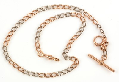 Lot 150 - 18ct gold watch chain