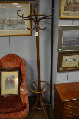 Lot 763 - Bentwood coat stand.