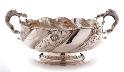 Lot 309 - Victorian silver bowl