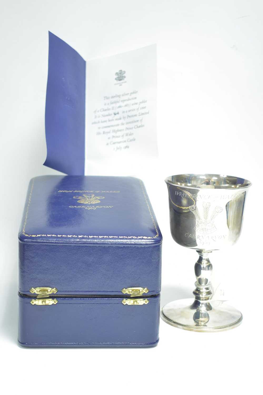 Lot 26 - Silver Investeture chalice