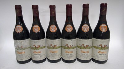 Lot 938 - 6 Barolo red wines