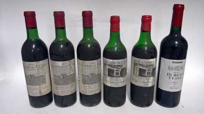 Lot 942 - 6 mixed red wines