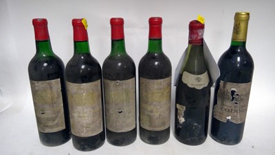 Lot 943 - Six red wines