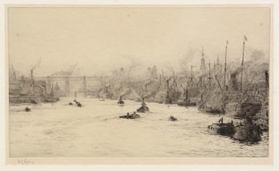 Lot 572 - William Lionel Wylie - etchings.