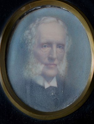 Lot 131 - Attributed to William Ashton - a miniature portrait