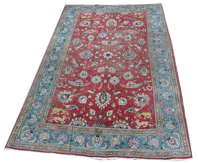 Lot 892 - Tabriz carpet