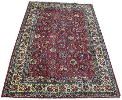 Lot 894 - Tabriz carpet