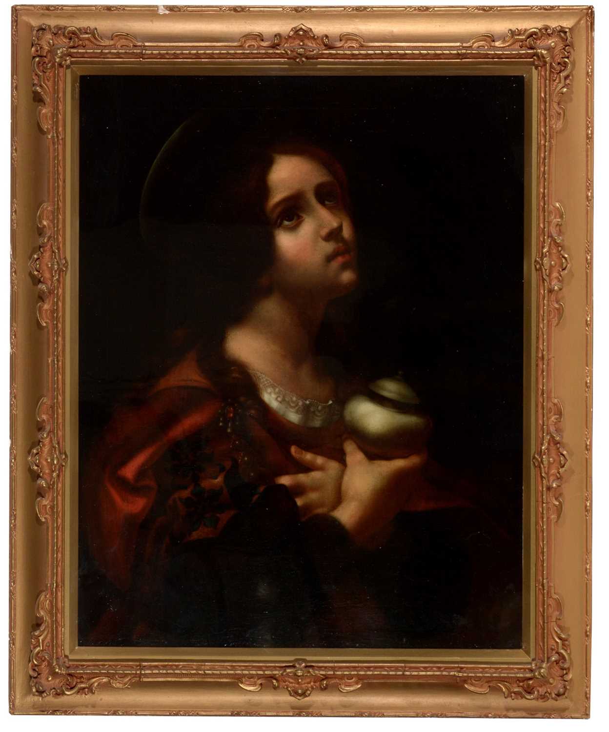 Lot 745 - After Carlo Dolci - oil.