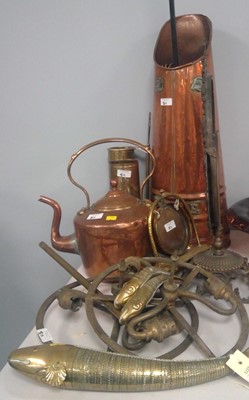 Lot 511 - Copper and brass