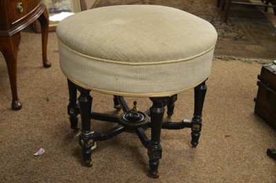 Lot 774 - Victorian low stool
