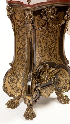 Lot 754 - An 18th Century and later French boulle marquetry bracket clock by Masson, Paris