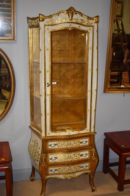 Lot 568 - Italian style display cabinet