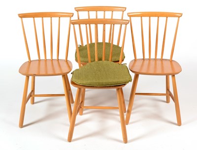 Lot 1239 - Farstrup teak chairs