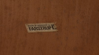 Lot 1239 - Farstrup teak chairs
