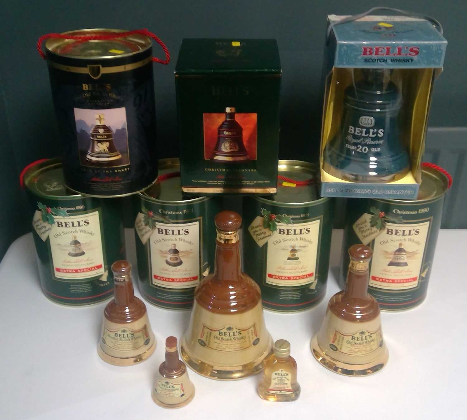 Lot 883 - Bell's Decanters