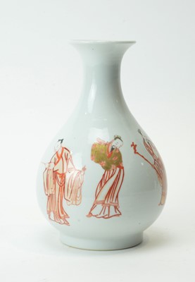 Lot 417 - 19th Century Chinese bottle vase