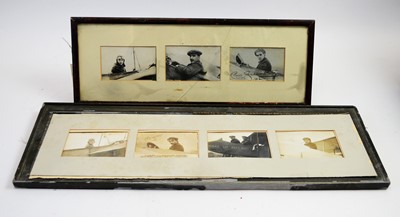 Lot 933 - Aviation photographs; and an album of composers/singers signatures