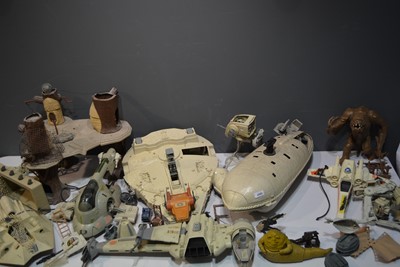 Lot 1207 - Star Wars Figures and vehicles.