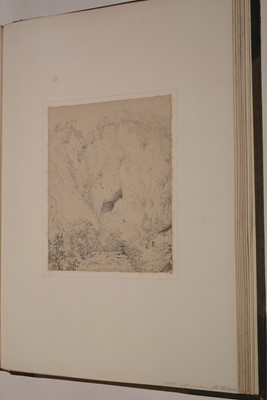 Lot 549 - A 19th Century album of watercolours and drawings.