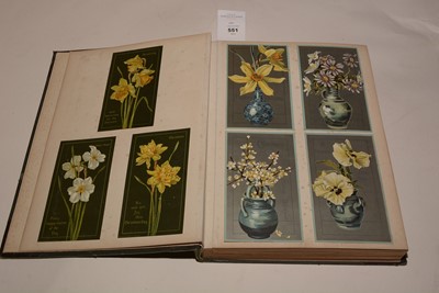Lot 551 - Two albums of Victorian postcards.