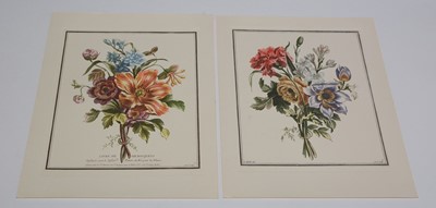 Lot 552 - An album of lincrusta; and a folio of flower prints.