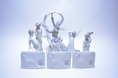 Lot 170 - Lladro and Nao figures