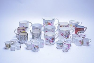 Lot 168 - Cups and mugs.