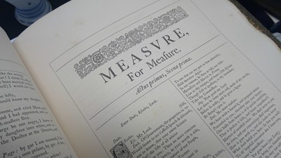 Lot 224 - Two volumes of Shakespeare
