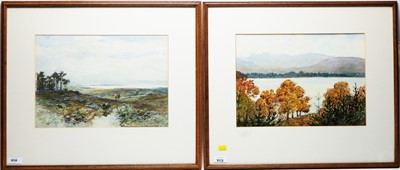 Lot 1690 - Alexander Kellock Brown, and Dorothy F* Sweet - watercolours.