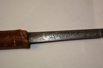 Lot 1003 - 18th Century rapier blade