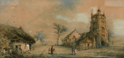 Lot 1619 - 18th Century British School - watercolour