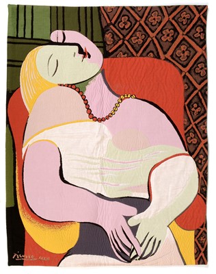Lot 1135 - After Pablo Picasso - tapestry.