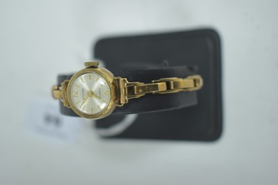 Lot 64 - Gold cocktail watch