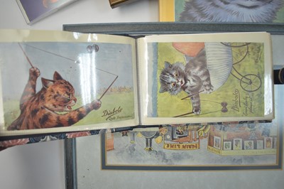 Lot 921 - Louis Wain Postcards and Ephemera