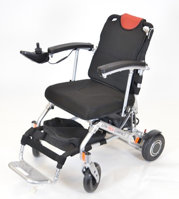 Lot 428 - Lith-Tech mobility range compact recliner scooter