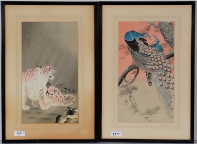 Lot 127 - Japanese School - woodblock prints.