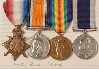 Lot 49 - Royal Navy Long Service and Good Conduct group