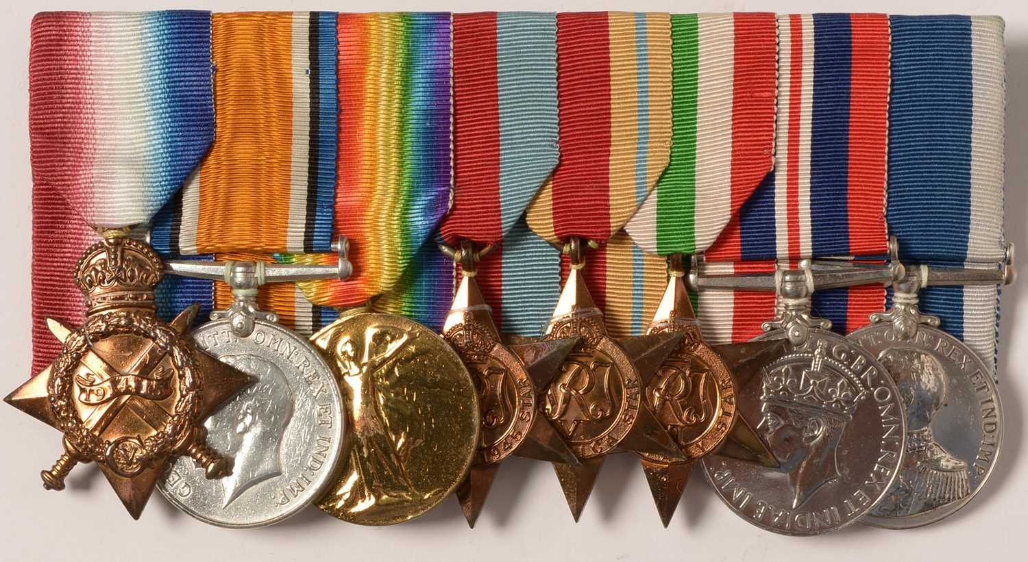 Lot 56 - Royal Navy Long Service and Good Conduct group